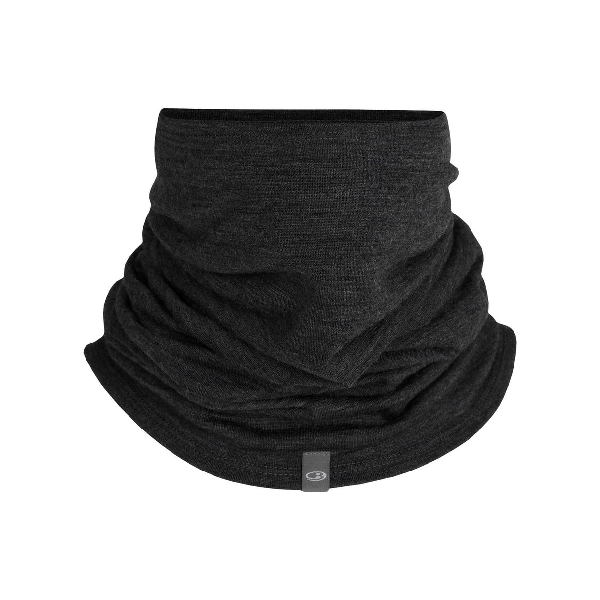 Icebreaker Unisex Merino Flexi Chute Neck Gaiter Jet Heather-Black #- 53 Degrees North 