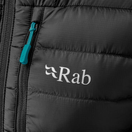 Rab Women's Microlight Alpine Jacket Black / X-Small-Black / Small-Black / Medium-Black / Large-Black / X-Large #- 53 Degrees North 