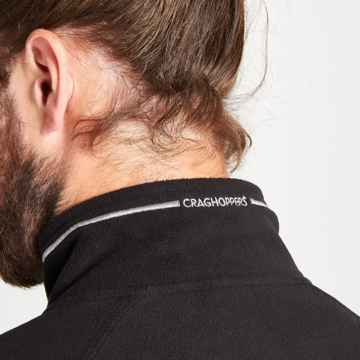 Craghoppers Men's Corey VI Half Zip Fleece Pullover Black / Small-Black / Medium-Black / Large-Black / X-Large-Black / XX-Large #- 53 Degrees North 