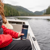 YETI Rambler 12 oz (354 ml) Bottle with HotShot Cap Rescue Red-Navy-White-Black #- 53 Degrees North 