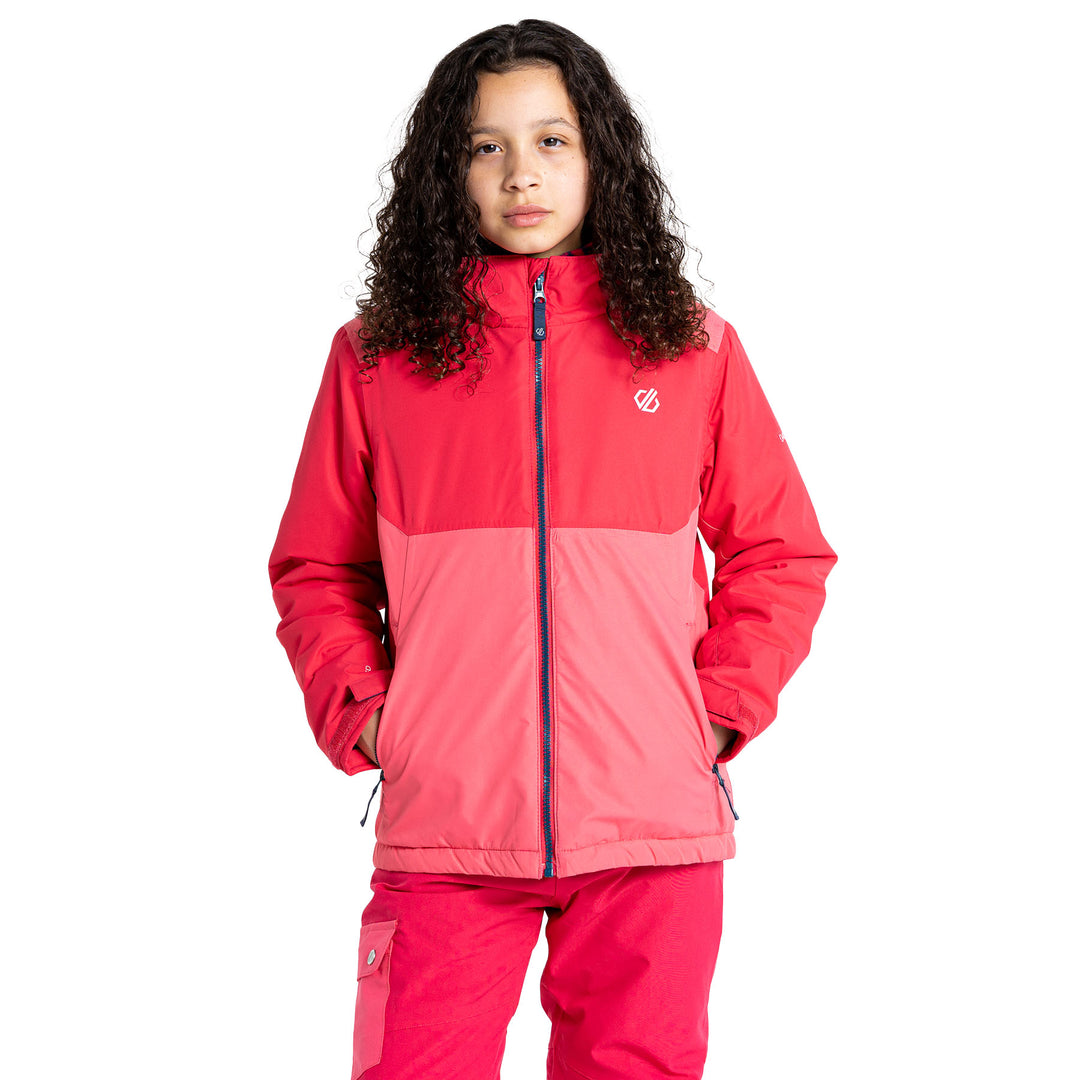 Dare 2b Kids' Impose III Ski Jacket #color_virtual-pink-geranium-pink