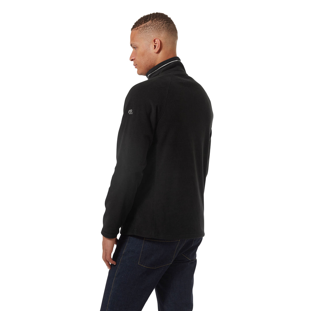 Craghoppers Men's Corey VI Half Zip Fleece Pullover #color_black
