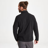 Craghoppers Men's Corey VI Half Zip Fleece Pullover Black / Small-Black / Medium-Black / Large-Black / X-Large-Black / XX-Large #- 53 Degrees North 