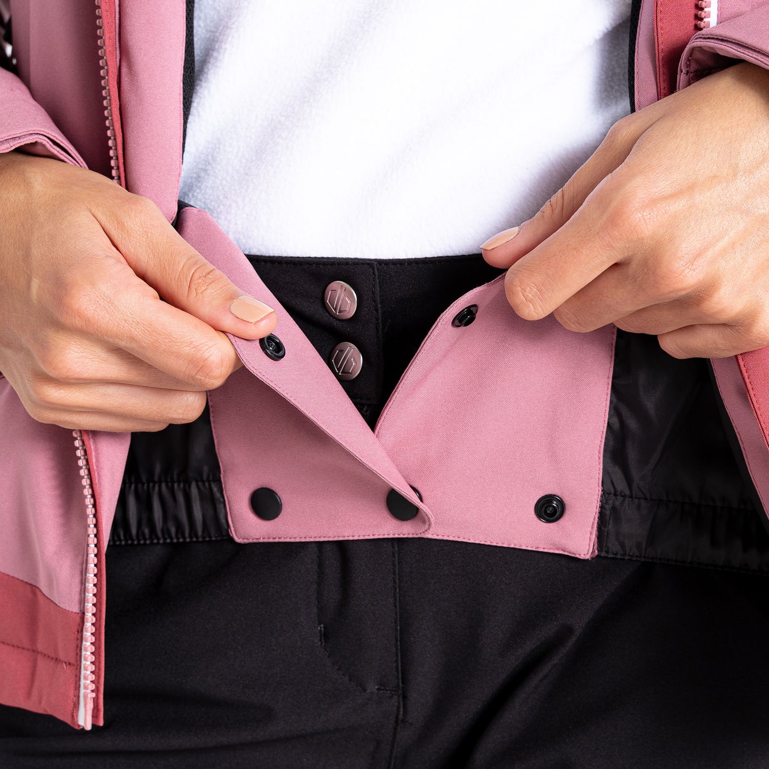 Dare 2b Women's Enliven Ski Jacket Canton Green/Orion Grey / 8-Canton Green/Orion Grey / 10-Canton Green/Orion Grey / 12-Canton Green/Orion Grey / 14-Canton Green/Orion Grey / 16 #- 53 Degrees North 