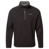 Craghoppers Men's Corey VI Half Zip Fleece Pullover Black / Small-Black / Medium-Black / Large-Black / X-Large-Black / XX-Large #- 53 Degrees North 