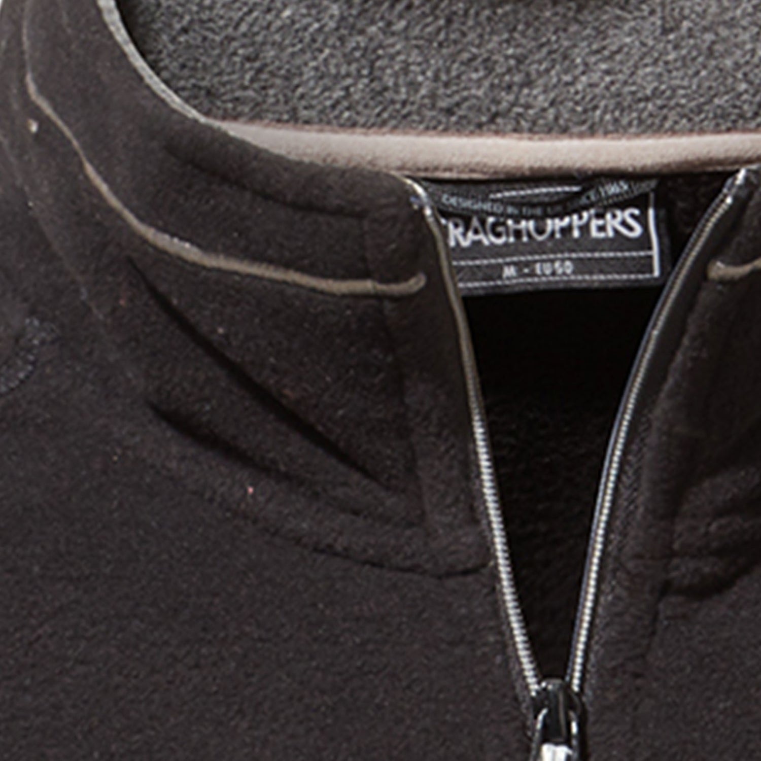 Craghoppers Men's Corey VI Half Zip Fleece Pullover Black / Small-Black / Medium-Black / Large-Black / X-Large-Black / XX-Large #- 53 Degrees North 