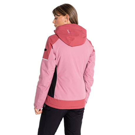 Dare 2b Women's Enliven Ski Jacket Canton Green/Orion Grey / 8-Canton Green/Orion Grey / 10-Canton Green/Orion Grey / 12-Canton Green/Orion Grey / 14-Canton Green/Orion Grey / 16 #- 53 Degrees North 