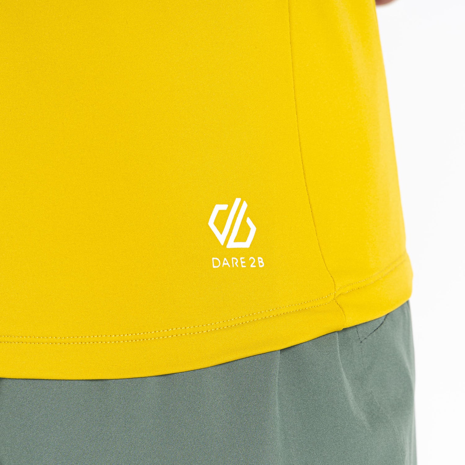 Dare 2b Men's Dignify II Core Stretch Midlayer Top Lichen Green/Black / Small-Lichen Green/Black / Medium-Lichen Green/Black / Large-Lichen Green/Black / X-Large-Lichen Green/Black / XX-Large #- 53 Degrees North 