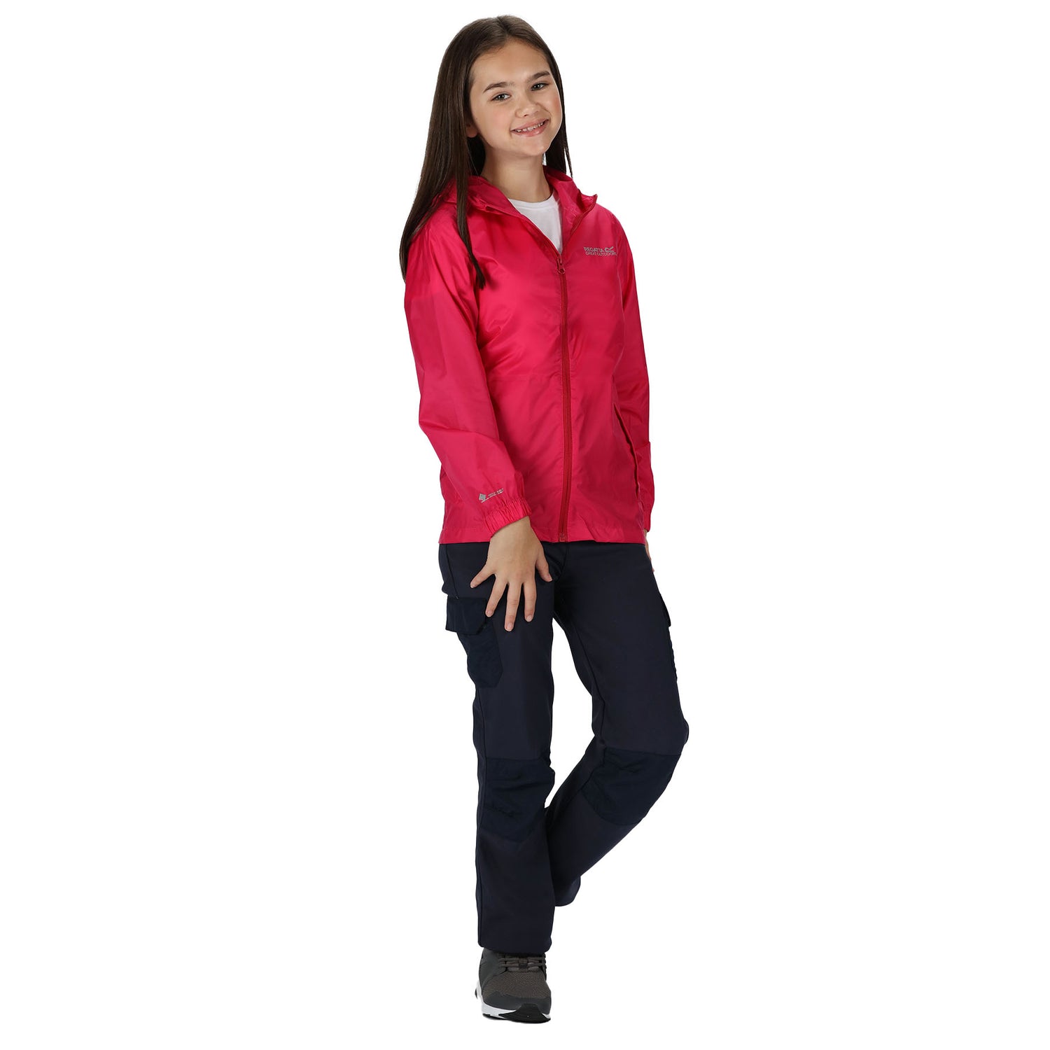 Regatta Kids' Pack-It Waterproof Packaway Jacket | 53 Degrees North