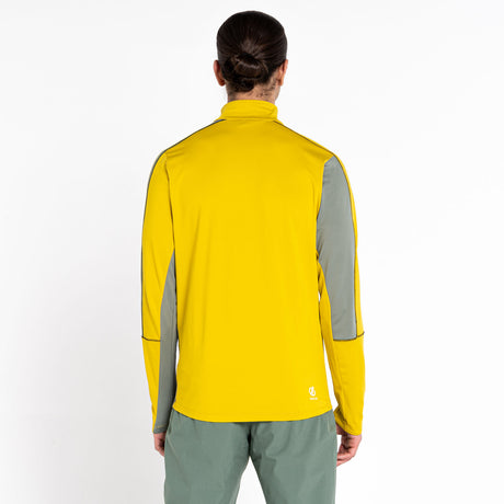 Dare 2b Men's Dignify II Core Stretch Midlayer Top Lichen Green/Black / Small-Lichen Green/Black / Medium-Lichen Green/Black / Large-Lichen Green/Black / X-Large-Lichen Green/Black / XX-Large #- 53 Degrees North 