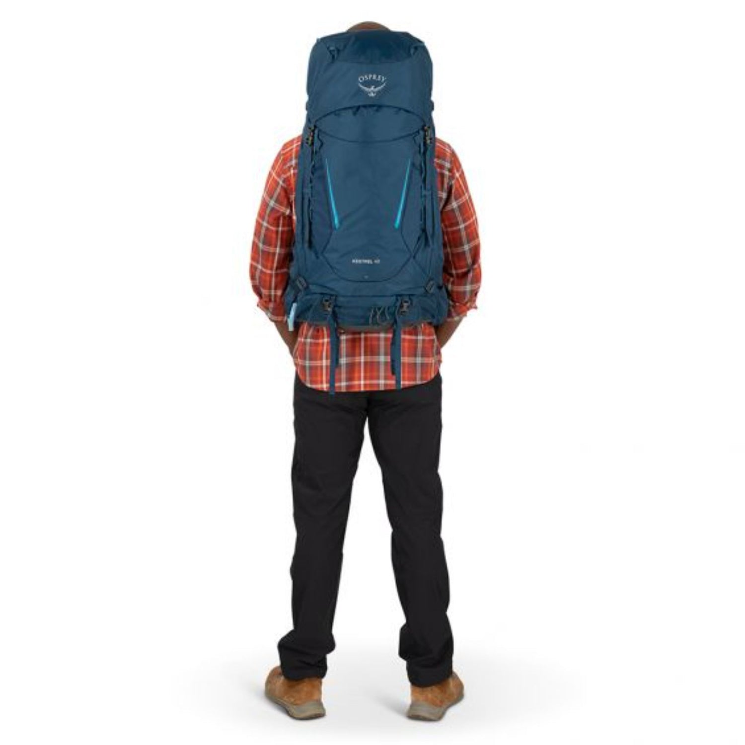 Osprey Kestrel 48 Backpack Atlas Blue / Small/Medium-Atlas Blue / Large/X-Large #- 53 Degrees North 