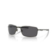 Oakley Square Wire Grey Polarized Sunglasses Carbon #- 53 Degrees North 
