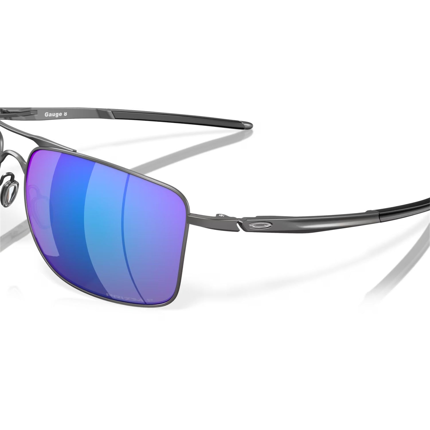 Oakley Gauge 8 Prizm Sapphire Polarized Sunglasses Matte Gunmetal #- 53 Degrees North 