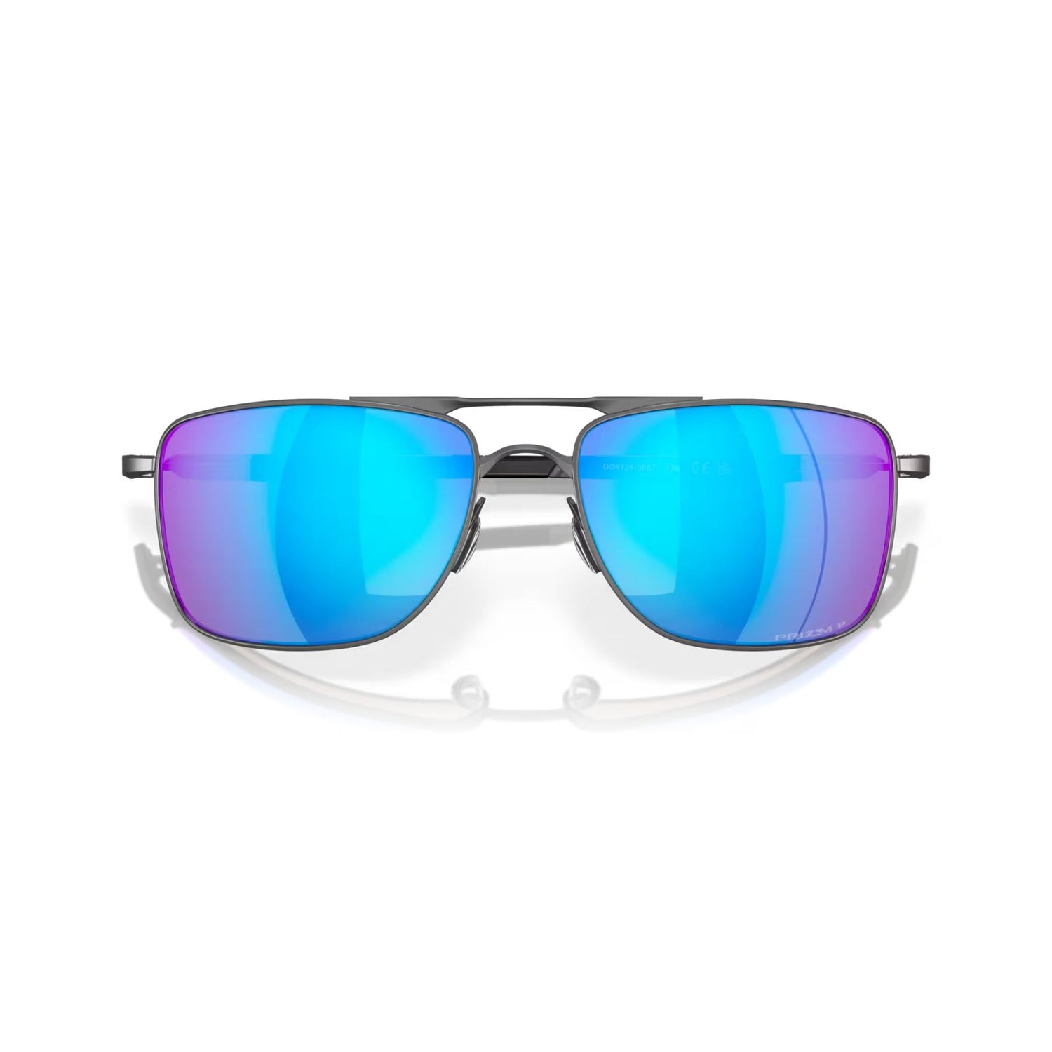 Oakley Gauge 8 Prizm Sapphire Polarized Sunglasses Matte Gunmetal #- 53 Degrees North 