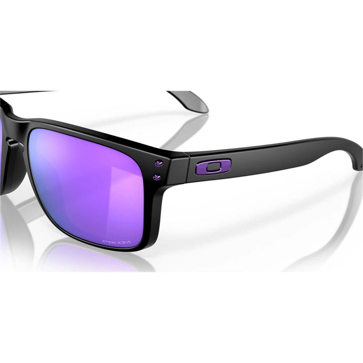 Oakley Holbrook Prizm Violet Sunglasses Matte Black #- 53 Degrees North 