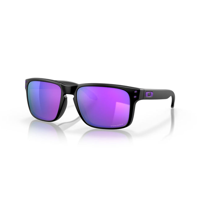 Oakley Holbrook Prizm Violet Sunglasses Matte Black #- 53 Degrees North 