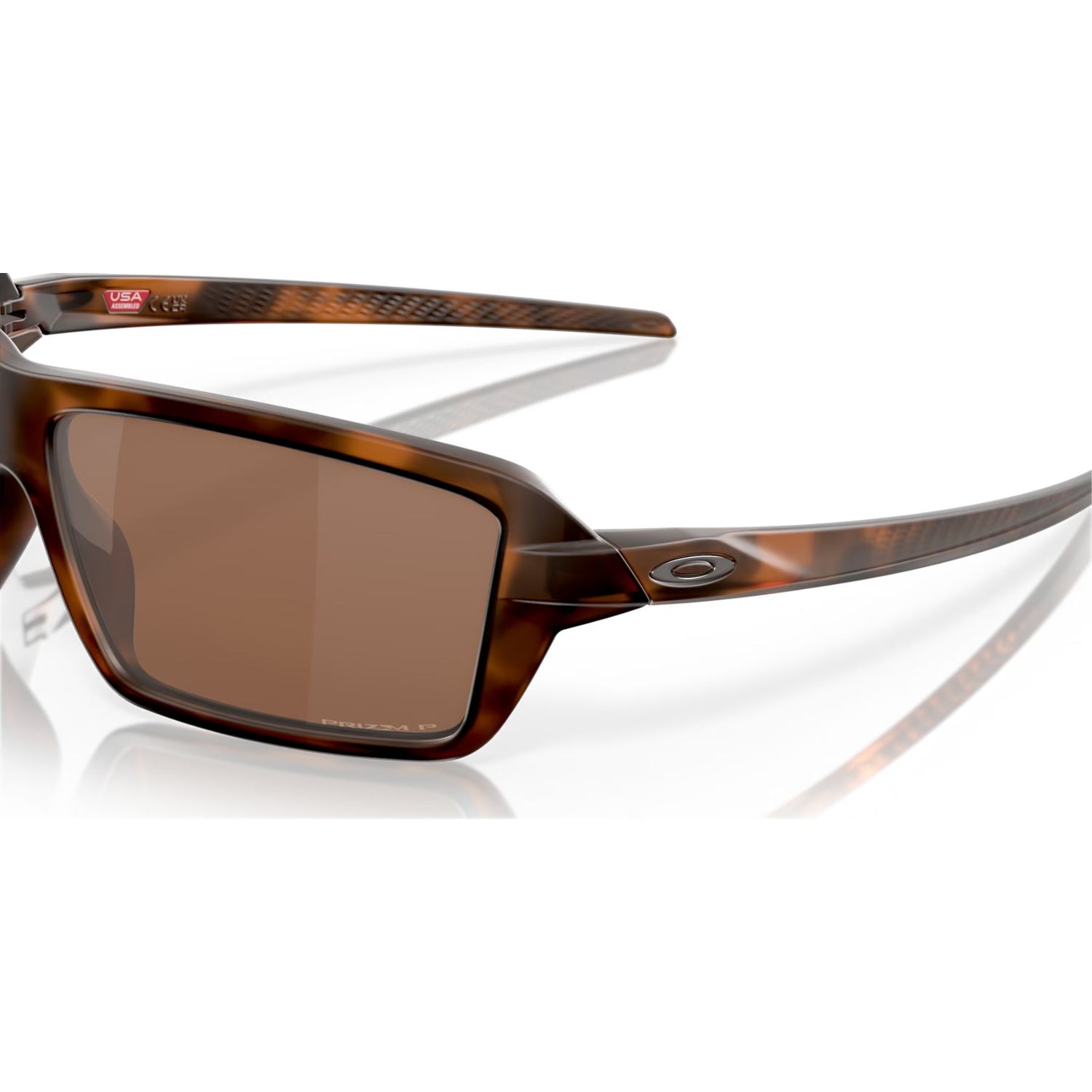 Oakley Cables Prizm Tungsten Polar Sunglasses Brown Tortoise #- 53 Degrees North 
