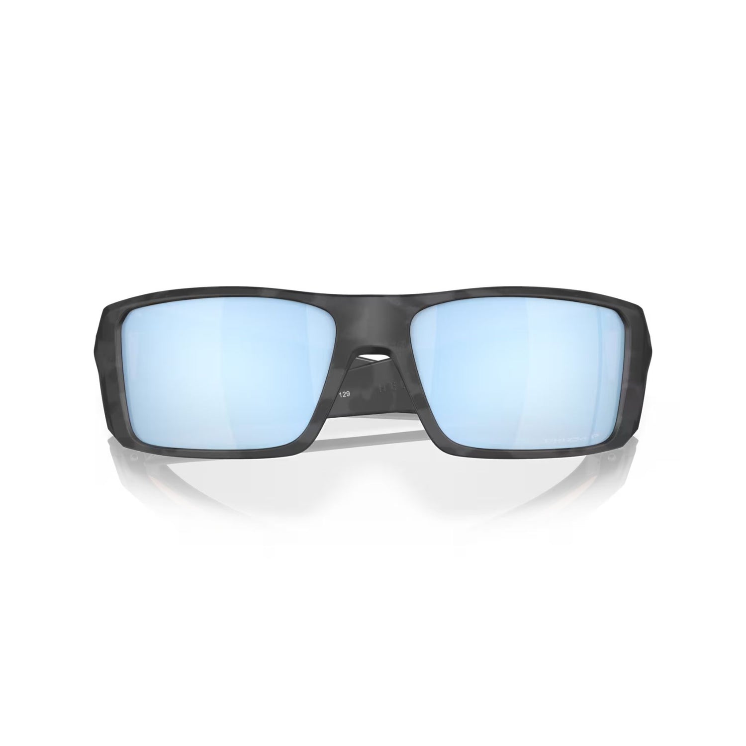Oakley Heliostat Prizm Deep Water Polarized Sunglasses Matte Black Camo #- 53 Degrees North 
