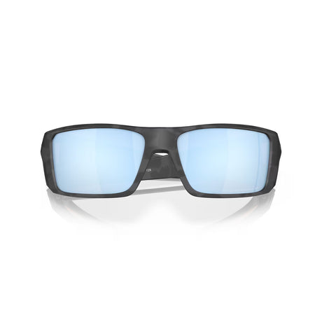 Oakley Heliostat Prizm Deep Water Polarized Sunglasses Matte Black Camo #- 53 Degrees North 