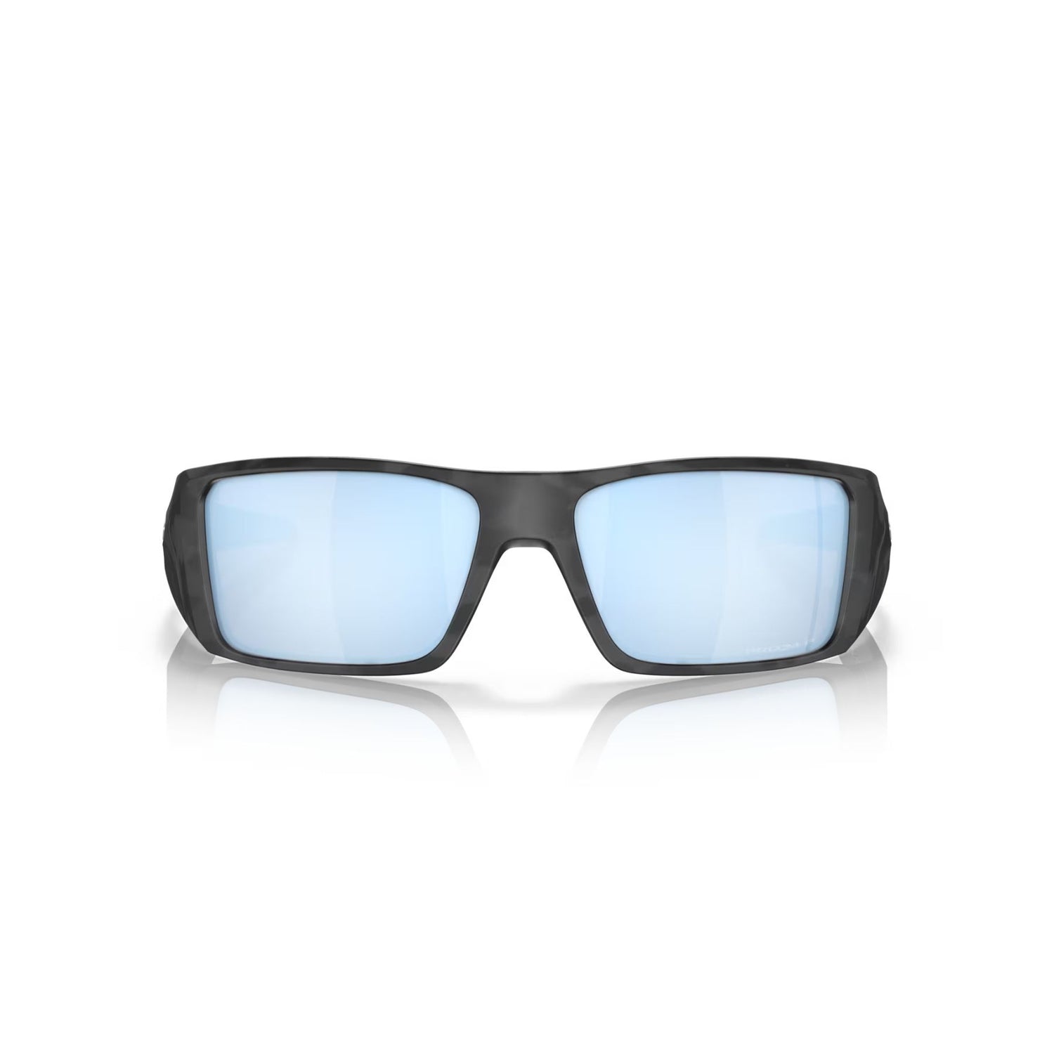Oakley Heliostat Prizm Deep Water Polarized Sunglasses Matte Black Camo #- 53 Degrees North 