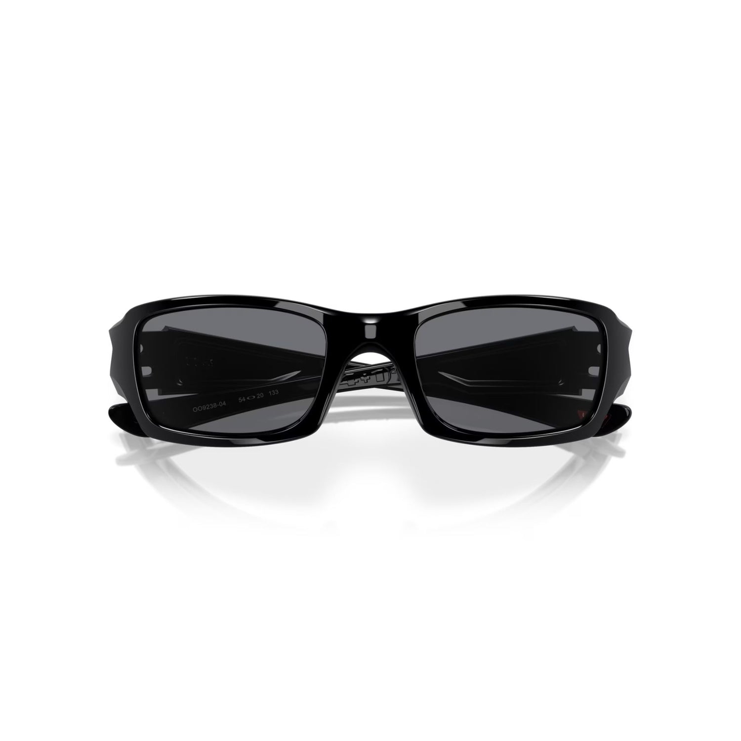 Oakley Fives Squared Grey Sunglasses Polished Black #- 53 Degrees North 