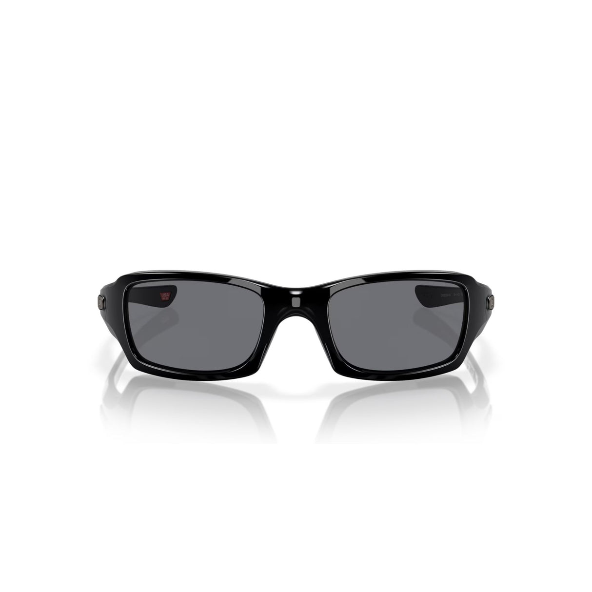 Oakley Fives Squared Grey Sunglasses Polished Black #- 53 Degrees North 