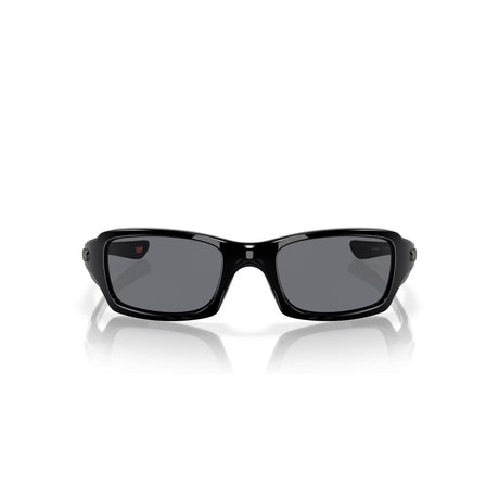 Oakley Fives Squared Grey Sunglasses Polished Black #- 53 Degrees North 