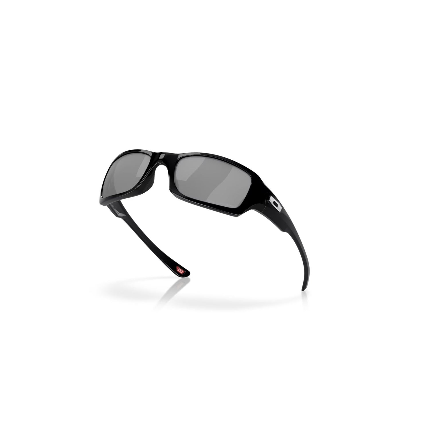 Oakley Fives Squared Black Iridium Polarized Sunglasses Polished Black #- 53 Degrees North 