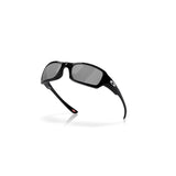 Oakley Fives Squared Black Iridium Polarized Sunglasses Polished Black #- 53 Degrees North 
