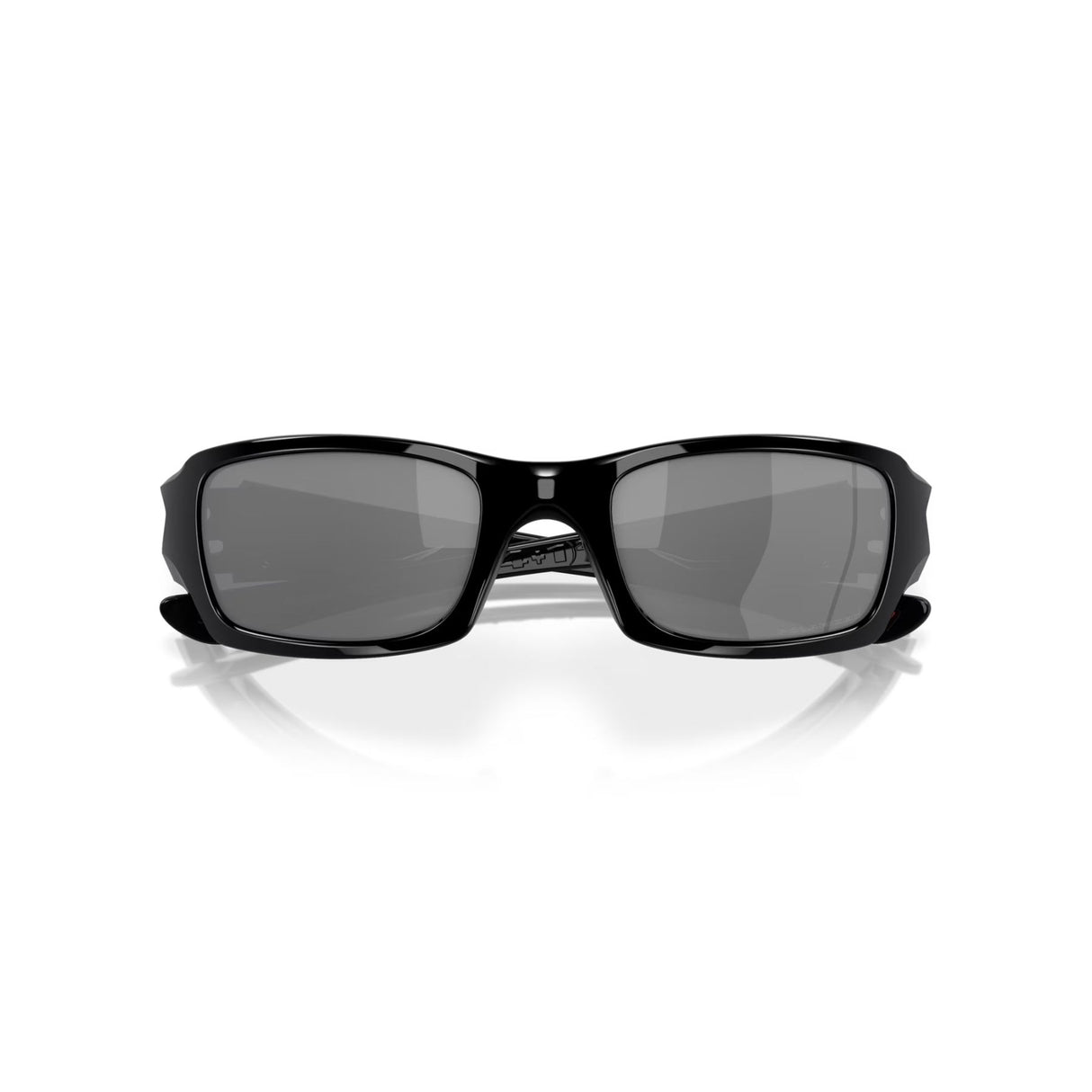 Oakley Fives Squared Black Iridium Polarized Sunglasses Polished Black #- 53 Degrees North 