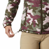 Columbia Women's Powder Lite Hooded Jacket Green / 8-Green / 10-Green / 12-Green / 14 #- 53 Degrees North 