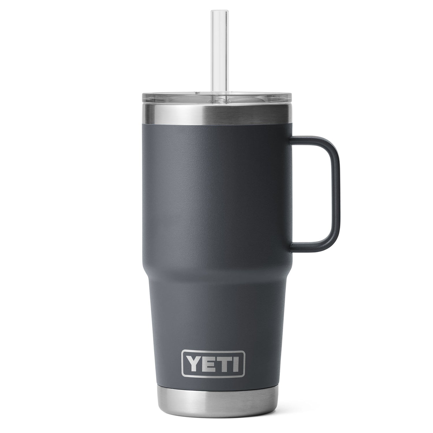 YETI Rambler 25 oz (710 ml) Mug with Straw Lid Tropical Pink-Cherry Blossom-White-Navy-Charcoal #- 53 Degrees North 