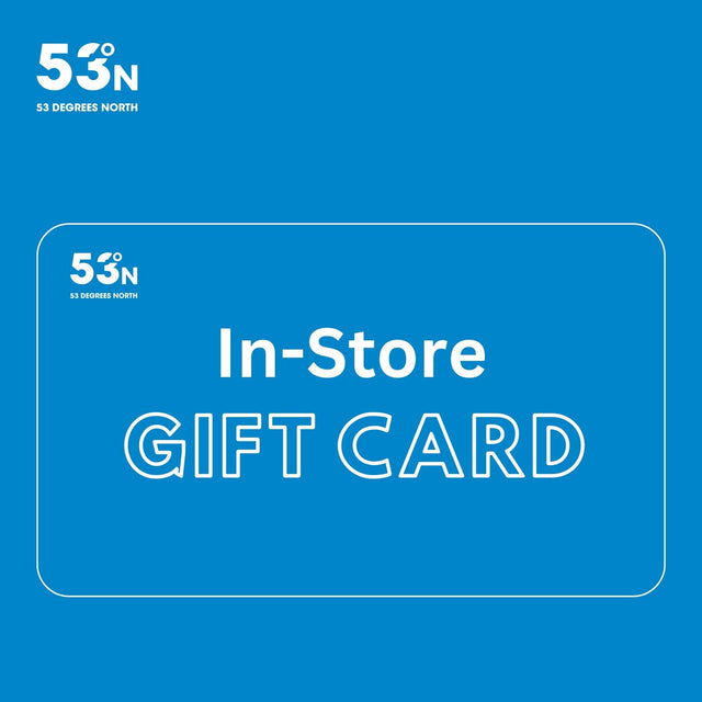 53 Degrees North In-Store Gift Cards €20-€30-€50-€75-€100 #- 53 Degrees North 