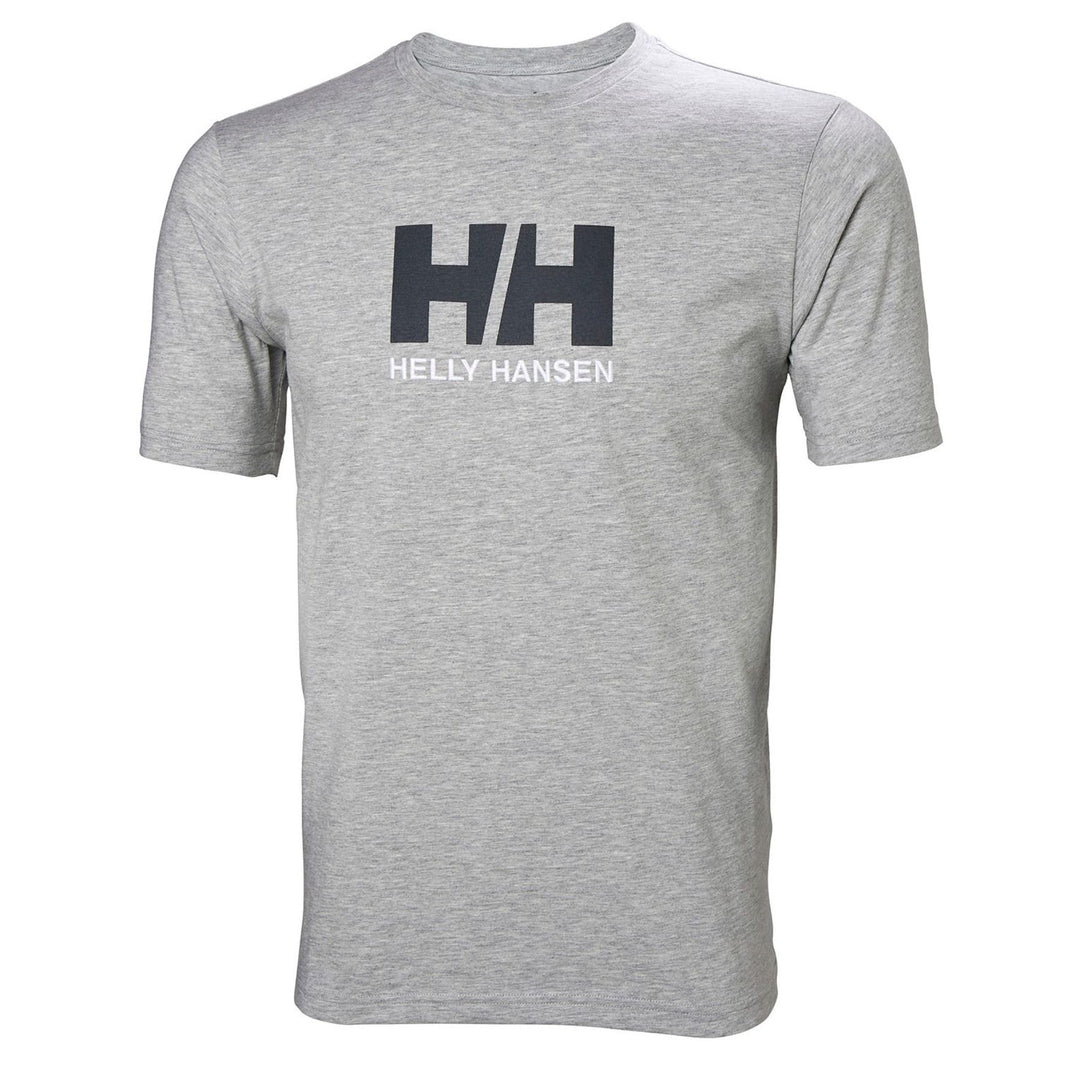 Helly Hansen Men's HH Logo T-Shirt #color_grey-melange