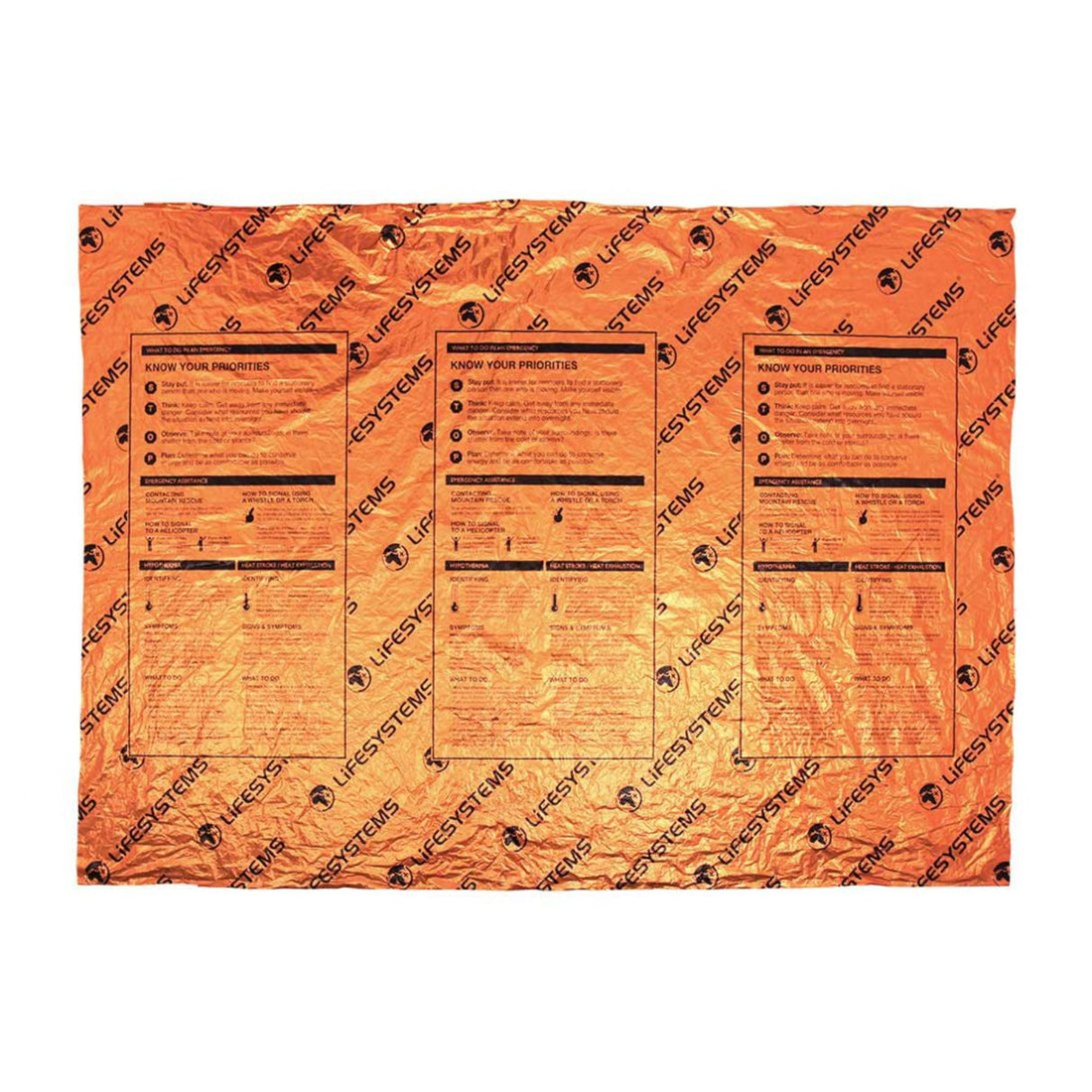 Lifesystems Heatshield Thermal Blanket 2 Person #- 53 Degrees North 