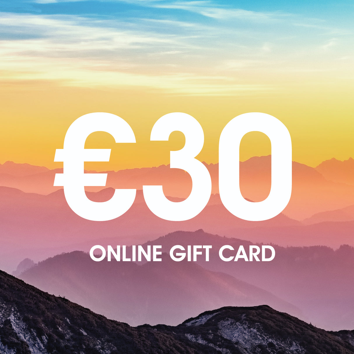 53 Degrees North Online Gift Card €20-€30-€50-€100-€150 - 53 Degrees North 