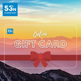 53 Degrees North Online Gift Card €20-€30-€50-€100-€150 - 53 Degrees North 