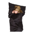 Lifeventure Silk Ultimate Sleeping Bag Liner Black / Mummy #- 53 Degrees North 