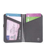 Lifeventure RFID Recycled Card Wallet Grey #- 53 Degrees North 