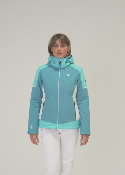 Dare 2b Women's Enliven Ski Jacket #color_capri-blue-river-blue