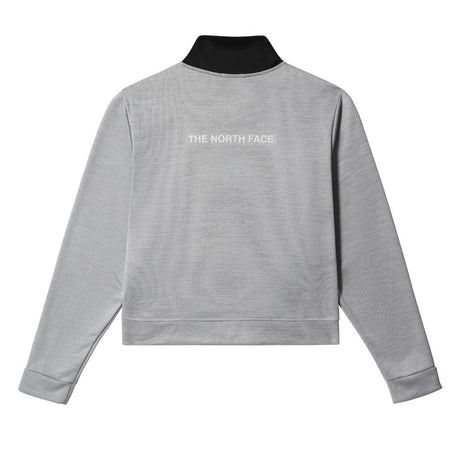 The North Face Women's Plus MA 1/4 Zip Fleece - TNF Light Grey Heather/TNF Black Black / 16-18-Black / 20-22-Black / 24-26 #- 53 Degrees North 
