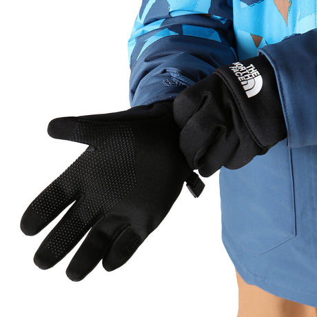 The North Face Kids' Recycled E-Tip Gloves TNF Black / X-Small-TNF Black / Small-TNF Black / Medium-TNF Black / Large-TNF Black / X-Large #- 53 Degrees North 
