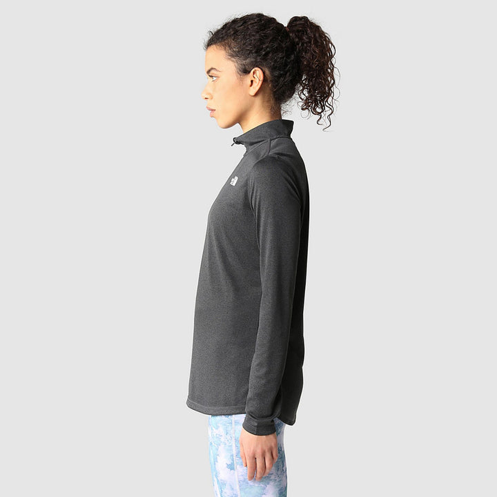 The North Face Women's Flex 1/4 Zip #color_tnf-medium-grey-heather