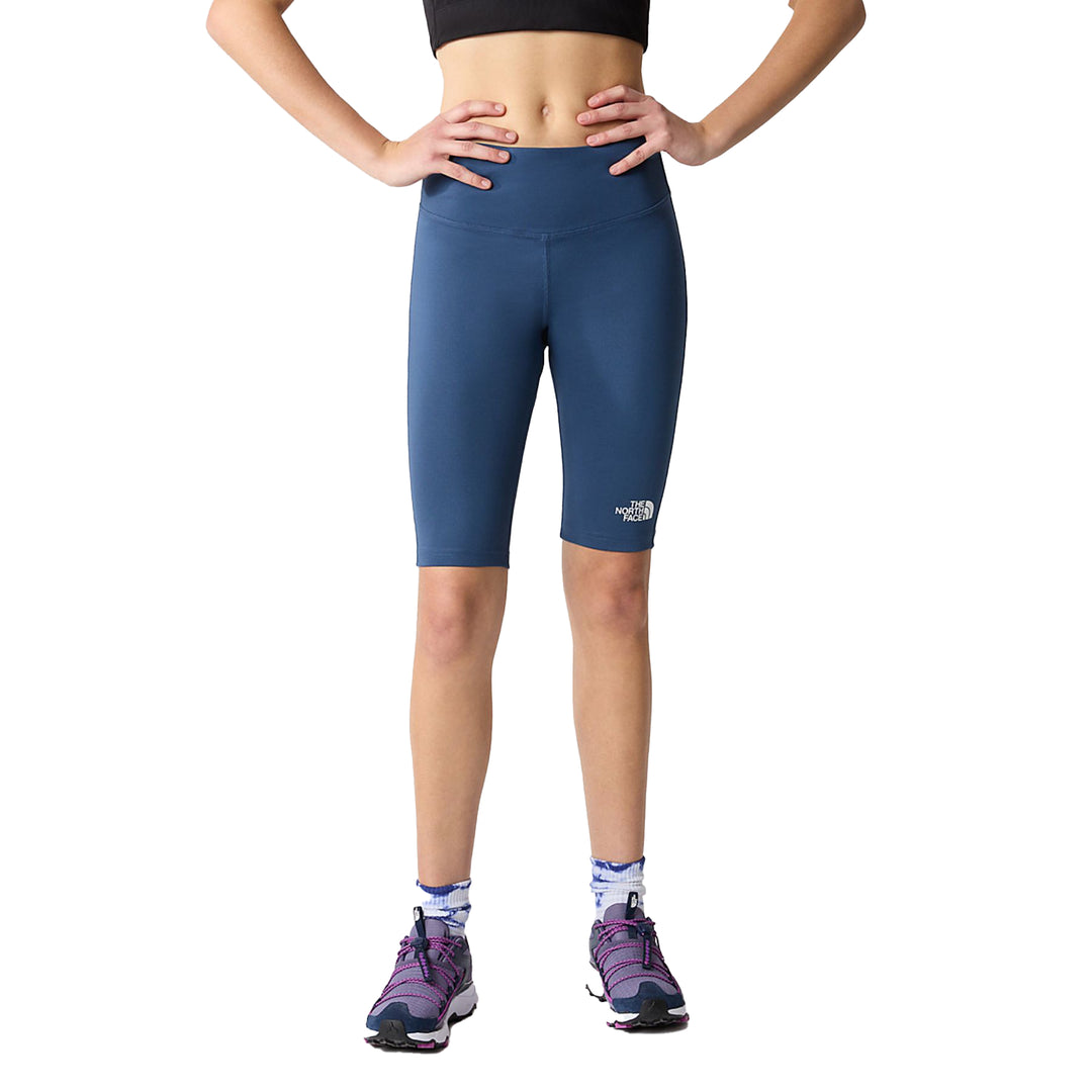 The North Face Women's Flex Short Tight #color_shady-blue