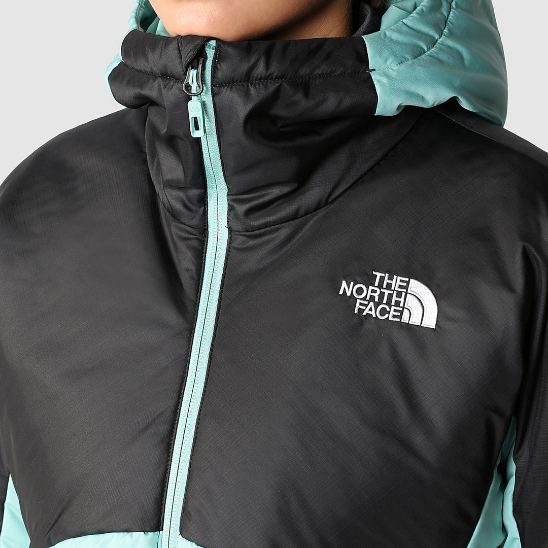 The North Face Women's AO Circular Hybrid Insulation #color_wasabi-tnf-black