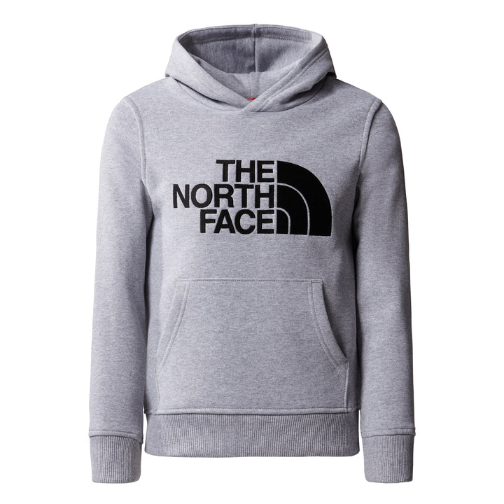 The North Face Boy's Drew Peak Pullover Hoodie #color_asphalt-grey