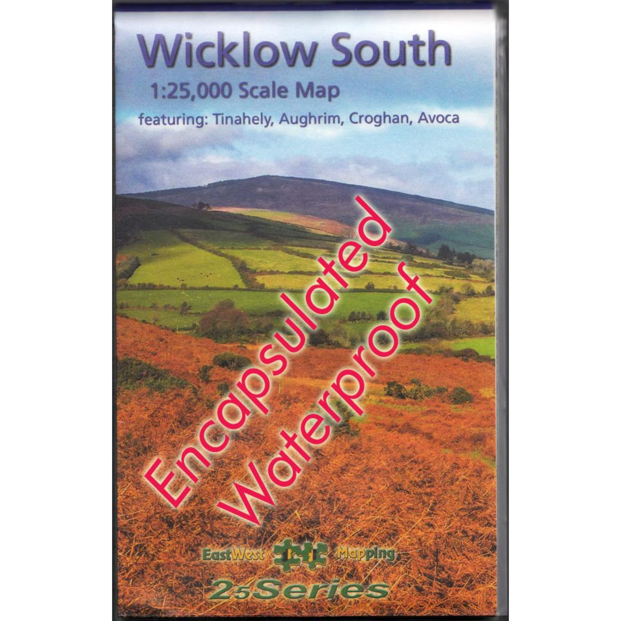 EastWest Mapping Wicklow South Waterproof Map Default Title #- 53 Degrees North 