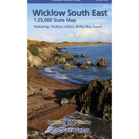 EastWest Mapping Wicklow South East Map Default Title #- 53 Degrees North 