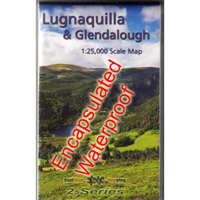 EastWest Mapping Lugnaquilla & Glendalough Waterproof Map Default Title #- 53 Degrees North 