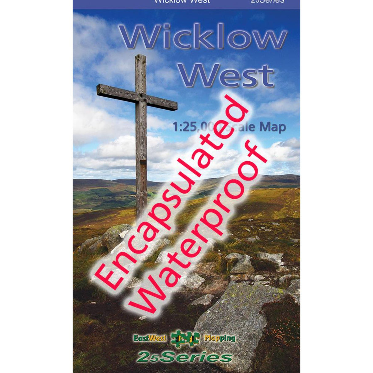 EastWest Mapping Wicklow West Waterproof Map Default Title #- 53 Degrees North 
